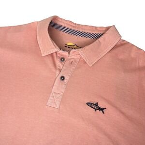 Orvis Men's Short Sleeve Anglers Polo Shirt Sunset 100% Cotton Fish Logo XL NEW